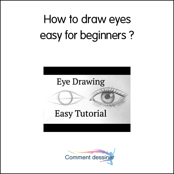 How to draw eyes easy for beginners
